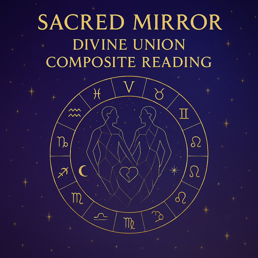 Divine Union Composite Chart + Reading (True Sidereal)